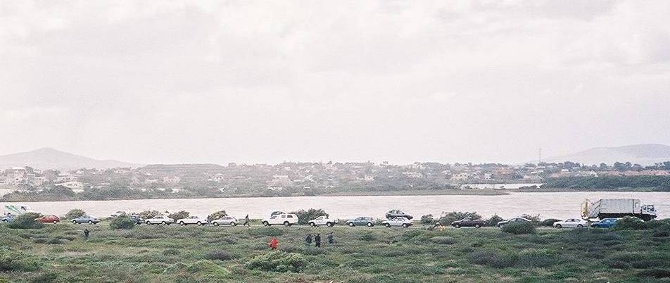 Some of the traffic on the day the ship ran aground